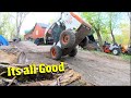 First test with a new skid steer attachment