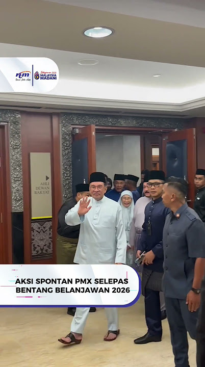PMX kata ‘no comment', beri peluang menteri lain ulas mengenai Belanjawan 2026. #Belanjawan2026