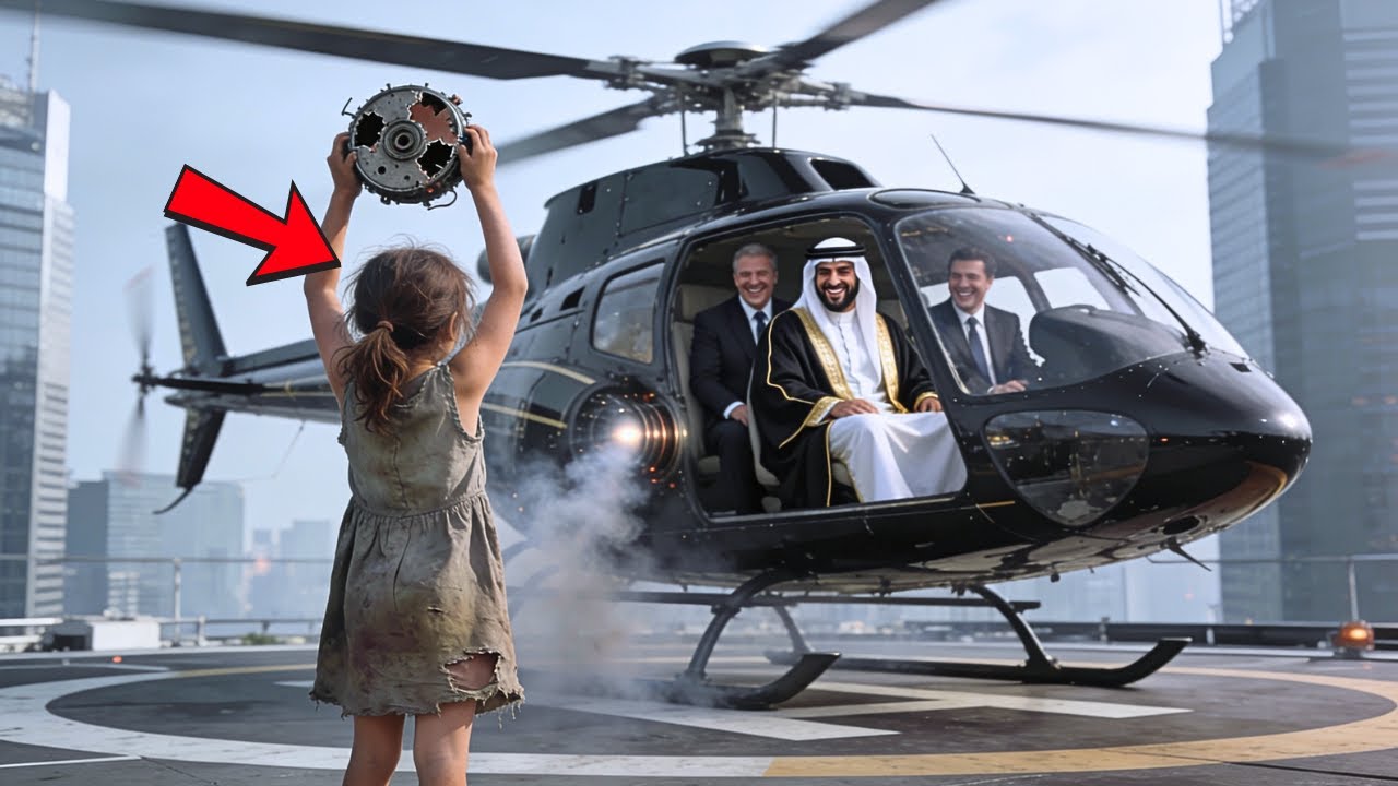 „NU TE URCA ÎN ELICOPTER!” A STRIGAT FETIȚA SĂRACĂ — MILIARDARUL A RÂS, APOI EA A DEZVĂLUIT...