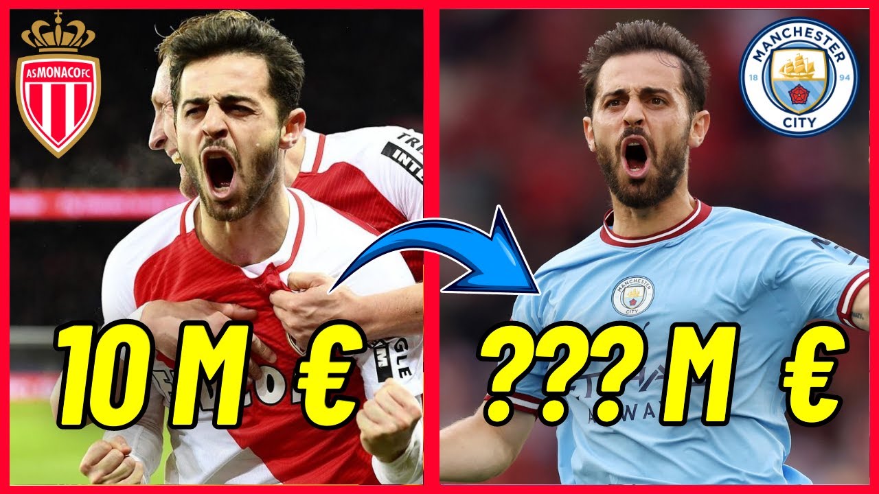 Bernardo Silva MARKET VALUE Changes! ( 2013 to 2023 ) YouTube