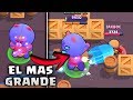 EL PERSONAJE MAS GRANDE y CABEZON - BRAWL STARS MEGA