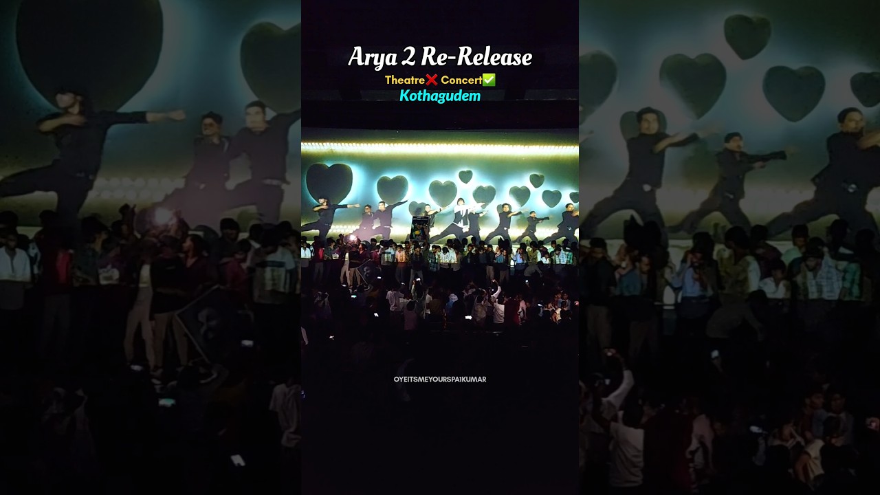 Arya 2 Re-Release Theatre❌️ Concert✅️ My Love Is Gone || shorts ||