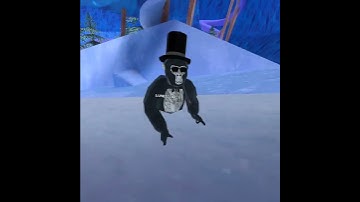 how to get on the target in mountains ( gorilla tag)