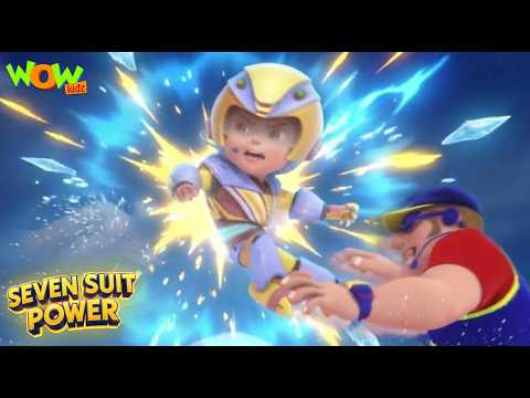 Vir vs Villain in Full Attack Mode | Seven Suit Powers | Wow Kidz