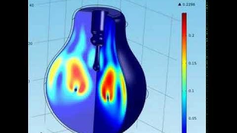 Free Convection in a Light Bulb with comsol by MeHHeY