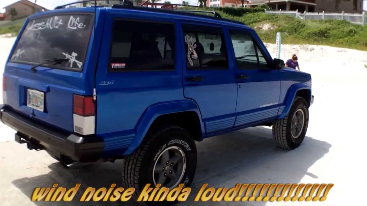 Kemfx 1996 Jeep Cherokee Xj Royal Blue Metallic New Paint Youtube