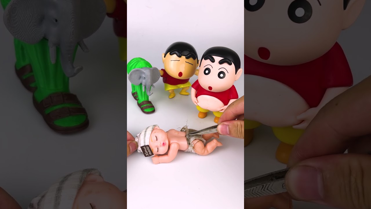 Satisfying with Unboxing All Crayon Shin-chan Toys Fun ASMR Videos 