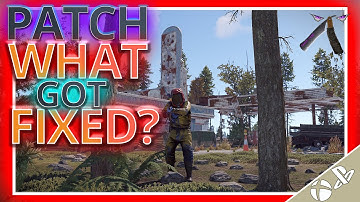 Update/Patch Notes What Got Fixed? ☢️ Rust Console 🎮 PS4 XBOX NEWS