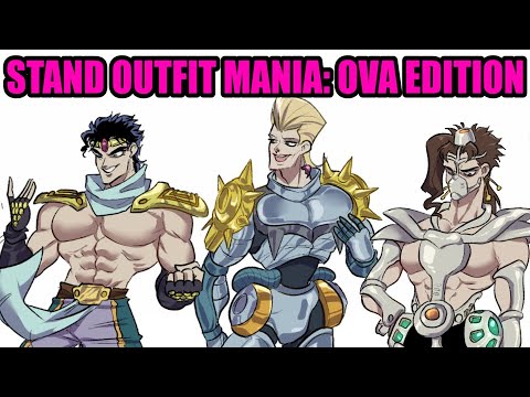 Stand Outfit Mania: OVA Edition - (JJBA Comic Dub) - YouTube