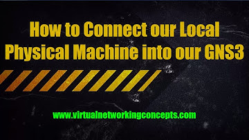 How to Connect our Local Physical Machine into our GNS3 Tamil