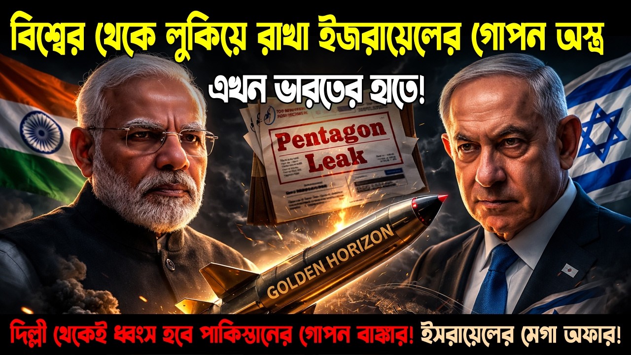 ইজরায়েলের সবথেকে গোপন মিসাইল এখন ভারতের হাতে! Golden Horizon ALBM Explained | Odvut Othocho Bastob