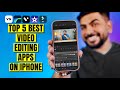 Top 5 Best Video Editing Apps on iPhone in 2025 | iPhone Video Editing Apps for Professional Videos
