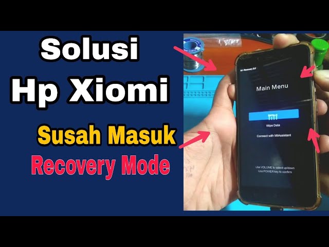 cara masuk recovery mode xiaomi