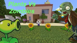 Plants vs Zombies Map || Add-on / Map progression || MCPE screenshot 2
