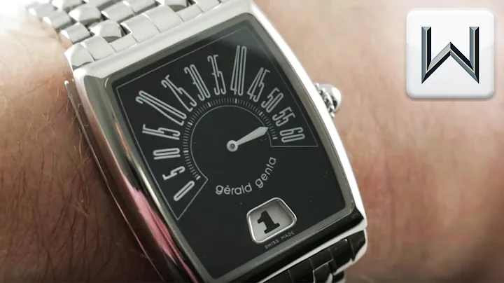 Gerald Genta Retro Solo Jump Hour Retrograde (G367...