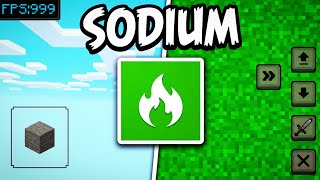 Sodium Mod for Minecraft PE | FPS Boost + No Lag in MCPE 1.26