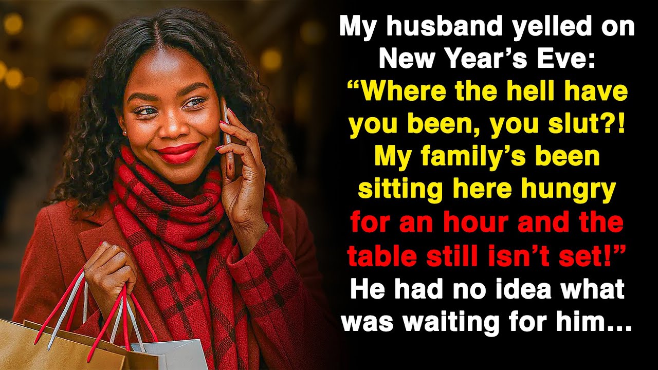 “Where the hell have you been, you sl*t?! But he had no idea what was waiting on New Year’s Eve…