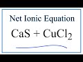 Net Ionic Equations and Spectator Ions
