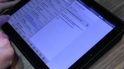 HP TouchPad: Our Demo Video and First Impressions