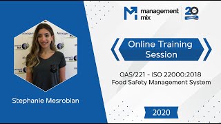 Awareness Sessions in English - 221 - ISO 22000:2018 Food Safety Management System
