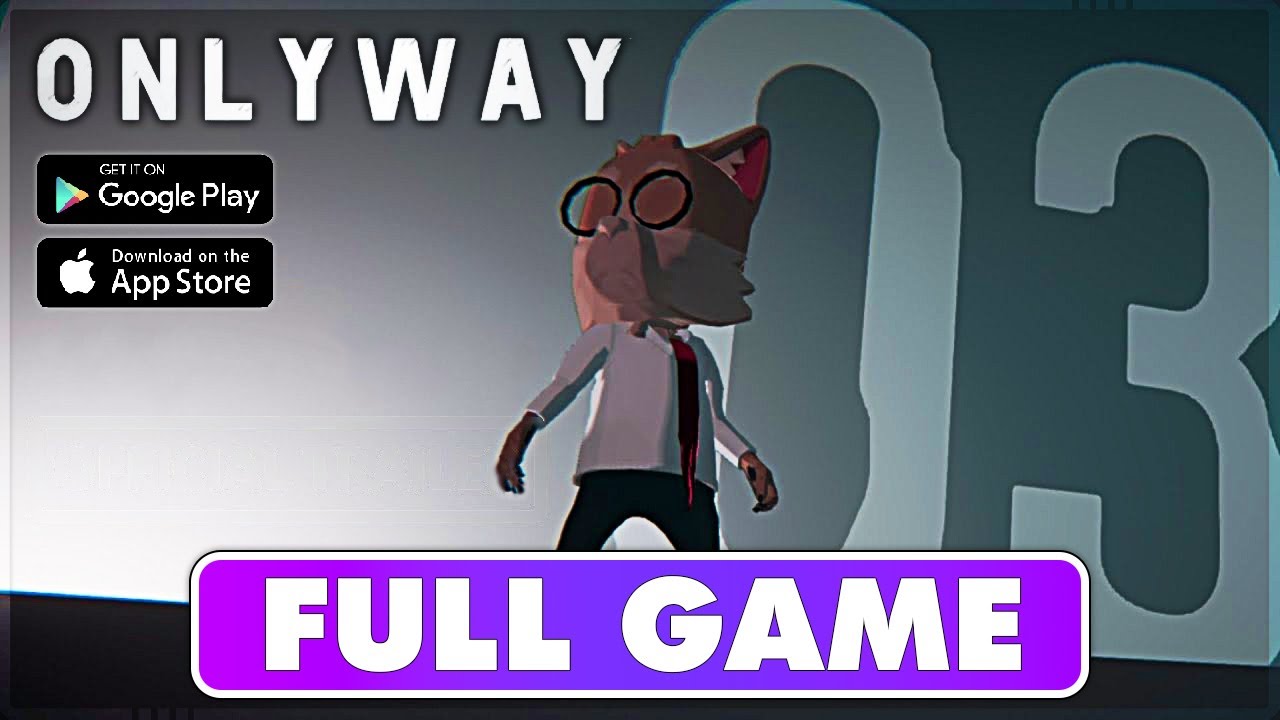ONLYWAY Gameplay Walkthrough Part 1 FULL GAME [Android/iOS] - No Commentary