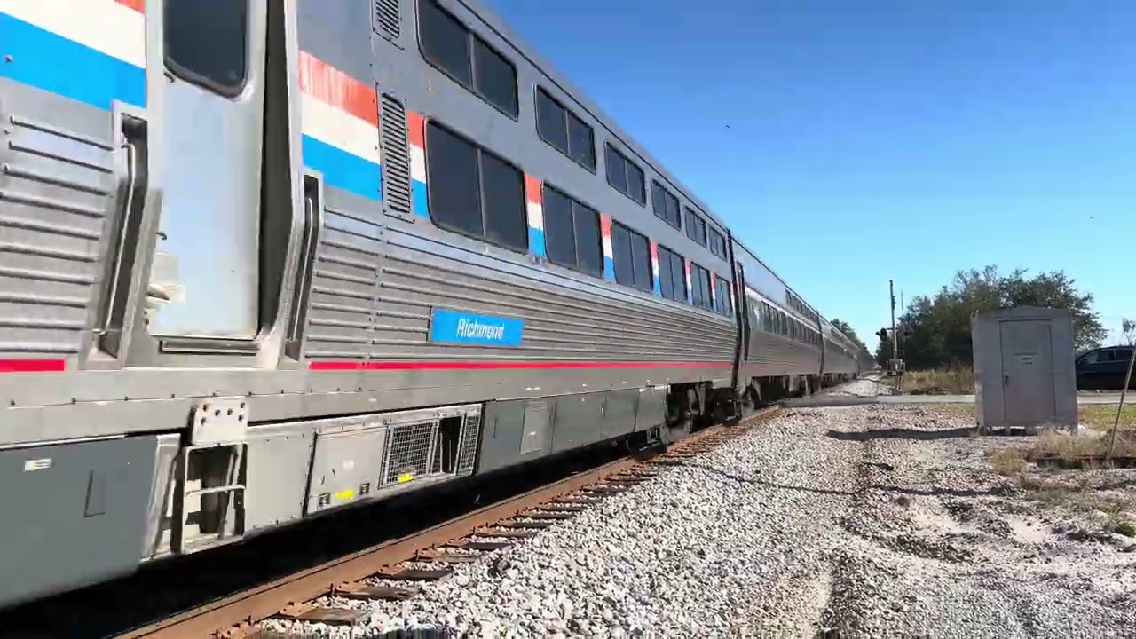 AMTRAK PO41 FLORIDIAN (PHASEVll312) (NATHAN K5LA HORN) AMTRAK PO98 SILVER METEOR  (PHASEVll317)