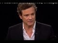 T. Hooper About Colin Firth: 'He Is Gentle To His Core, Has Got Tremendous Humility and Gentleness'