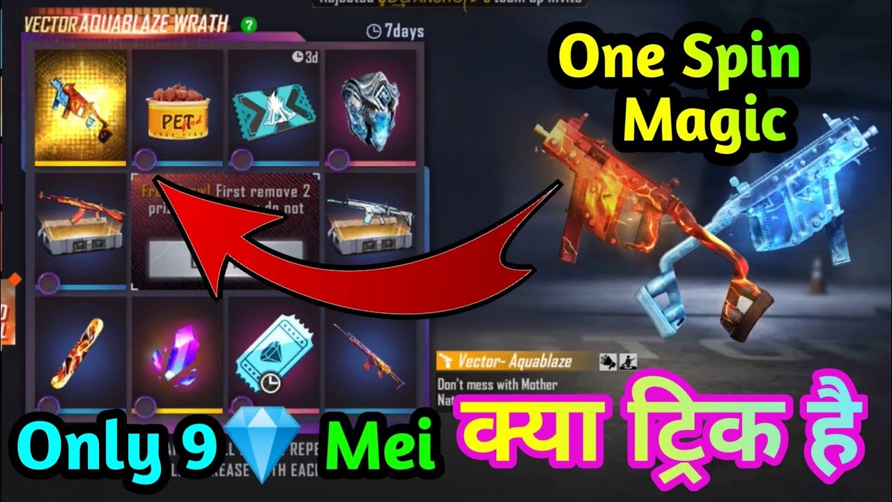 new faded wheel 1 spin trick|new faded wheel gun one spin trick|new vector skin one spin trick