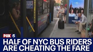 Mta Half Of Nyc Bus Riders Are Cheating The Fare