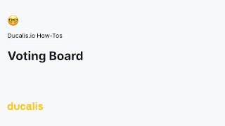 Voting Board