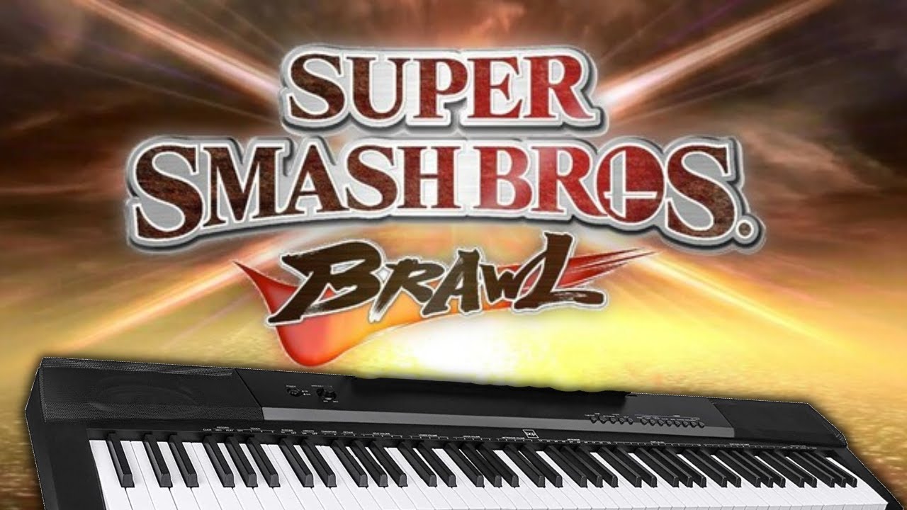Super Smash Bros Brawl Piano Easy