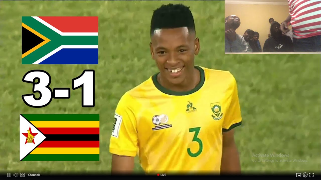 ⁣South Africa vs Zimbabwe | All Goals | Extended Highlights | African Qualifiers