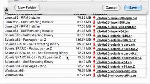 Android Application Development Tutorial - 1 - Download and Install the Java JDK