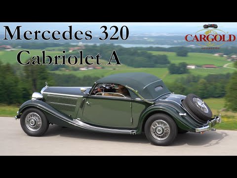 Mercedes 320 Cabriolet A, 1938, einer der schönsten Mercedes Oldtimer aller Zeiten