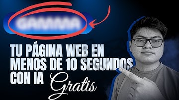 🤖 Cómo Hacer Una Página Web GRATIS en 10 segundos con IA - Tutorial 🚀