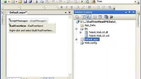 ASP.NET Treeview XML Data
