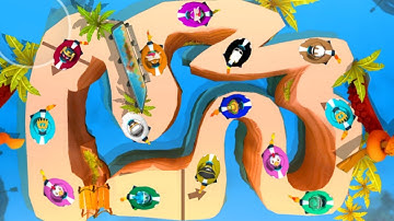 Stickman Party Fun Race Gameplay MINIGAMES ( android / ios )