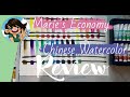 🎨Marie's Economy Chinese Watercolors🎨- Unbox & Swatch