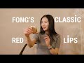 Fongs classic red lips