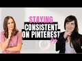 How important is consistency on pinterest