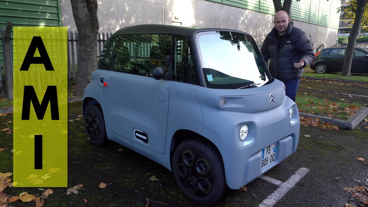 2023 Citroen AMI [ EV 8hp ], POV Test Drive