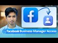 How to Give Facebook Business Access &amp; Remove Access | Meta Ad Account Access share, FB Pixel Access