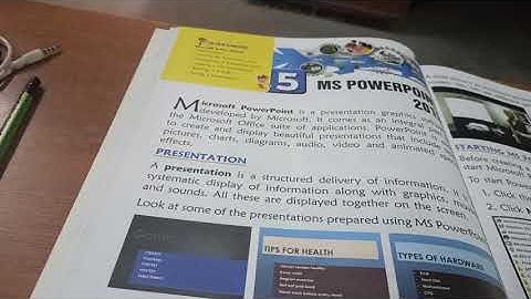 Class 4 | Computer | Chapter 5 | Part 1 |