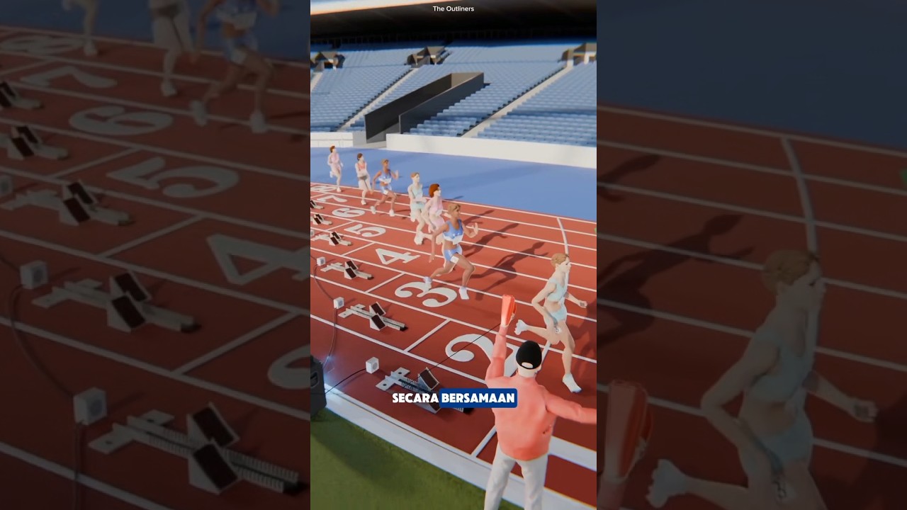 Kenapa Petugas Olimpiade Memakai Pistol plastik Saat Memulai Lomba #faktaunik #animation