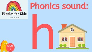 Phonics for Kids: H sound | Phonics Letter Sound H | Learn to read