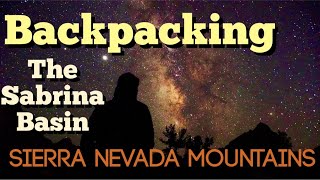 Backpacking the Sabrina Basin | Scenic Sierra Nevada Mountain Alpine Camping
An awesome overnight backpacking trip into the Sabrina Basin with my good buddy, Scott.
Filmed over Labor Day weekend in 2020.
Enjoy!
My Gear (Paid Links - As an Amazon Associate I earn from qualifying purchases):
Shirt - https://amzn.to/35UZqxg
Shoes - https://amzn.to/2FR0Qhk
Socks - https://amzn.to/340mp7B
Face Mask - https://amzn.to/35Ru3U2
Tripod - https://amzn.to/2Ehyb4n
Main Camera - https://amzn.to/2H8LGEz
Lens - https://amzn.to/35TTbti
SD Card - https://amzn.to/32PwQvj
Small Camera - https://amzn.to/3hIyF1a
Mini SD - https://amzn.to/3cfoEr8
Microphone - https://amzn.to/3cf86zD
Sunscreen - https://amzn.to/32L1xle
Quest Cookie - https://amzn.to/32N5khX
Water Filter - https://amzn.to/2HjTqnp
#backpacking #highsierra #sierras #california Backpacking the Sabrina Basin | Scenic Sierra Nevada Mountain Alpine Camping