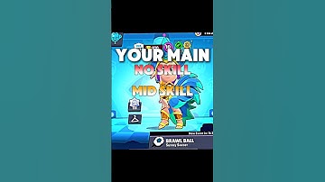 Your Main: No Skill, Mid Skill, or Skill? (Part 5) #brawlstars #brawlers #skill