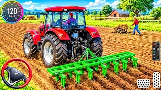 Modern Tractor Farming Driving Simulator 3D - New Offroad Tractor 2026 Games - Android Gameplay screenshot 4