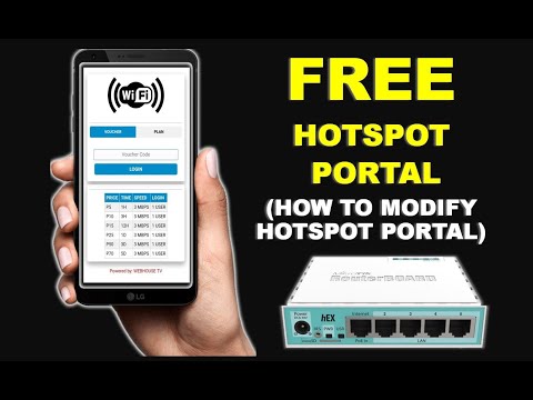 FREE SIMPLE HOTSPOT PORTAL