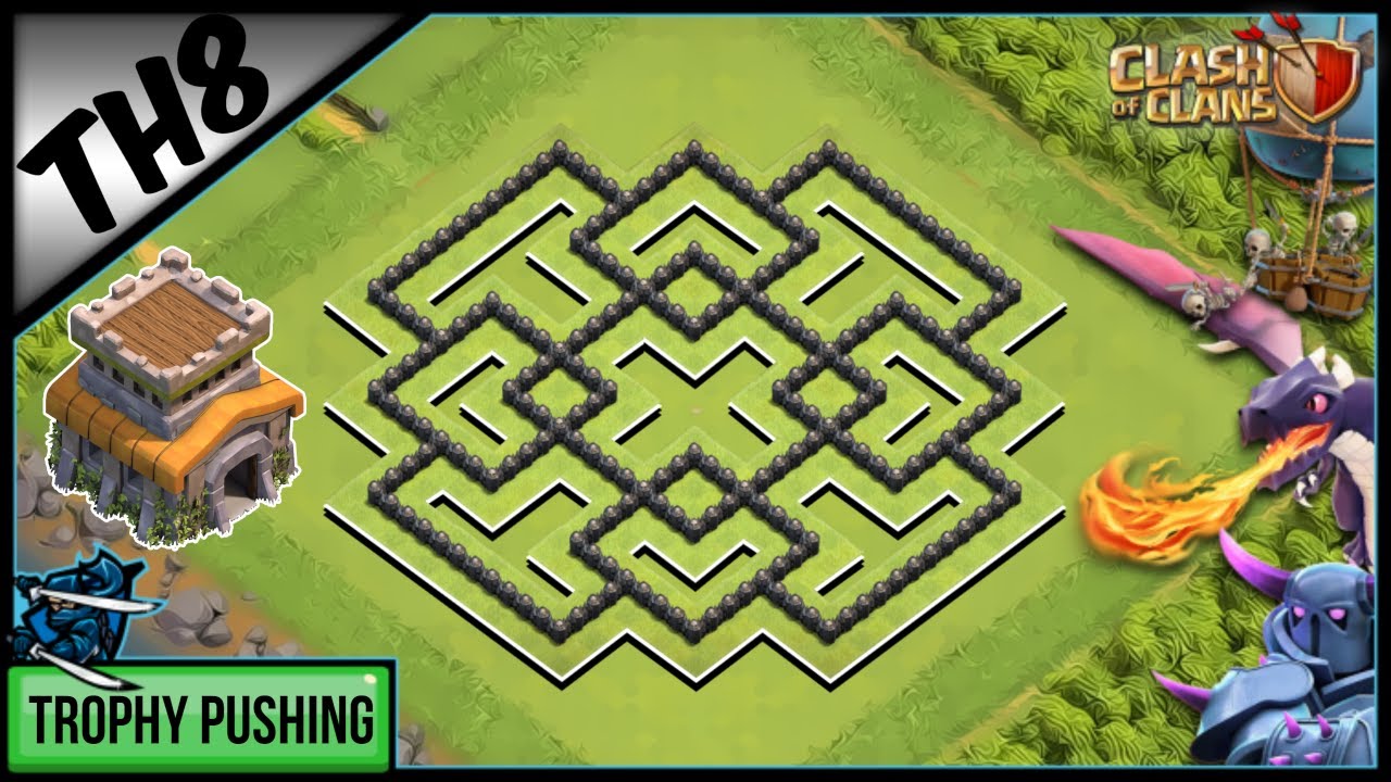 Clash Of Clans Town Hall 8 Base Copy Link